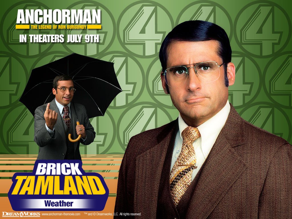 Anchorman Brick Broadcast Journalist